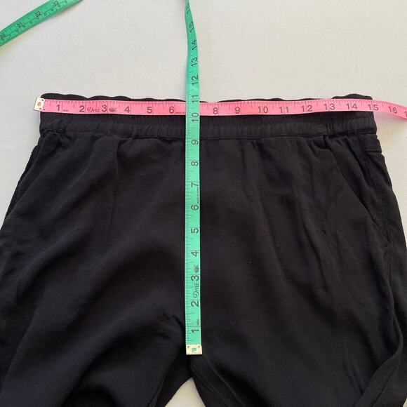 l*space Pants Womens Medium Black Lace Up Swim Cover Up Resort Vacation Beach - Picture 7 of 8